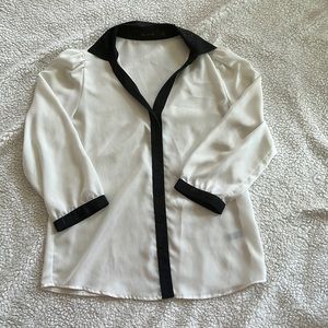 The Limited white blouse
